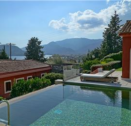 5 bedroom villa with infinity pool on Lefkada, sleeps up to 14